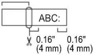 BROTHER P-Touch PT-H300 - Setting Margin - 5