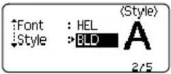 BROTHER P-Touch PT-H300 - Using Templates - Example creating an Asset Tag - 2