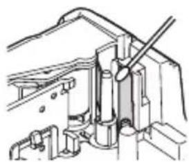 BROTHER P-Touch PT-H300 - Cleaning the Tape Cutter - 2