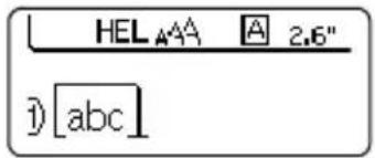 BROTHER P-Touch PT-H300 - Setting Label Attributes - 5