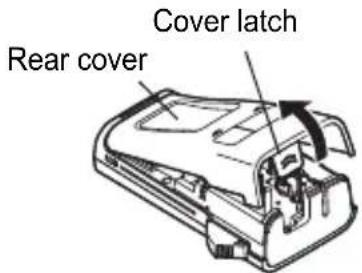 BROTHER P-Touch PT-H300 - ■ Installing the Rechargeable Li-ion Battery - 1