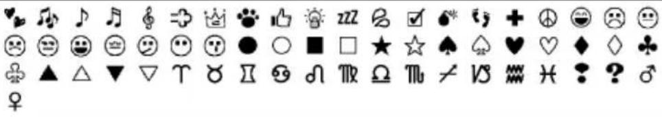 BROTHER P-Touch PT-H300 - Using Symbol History - 7