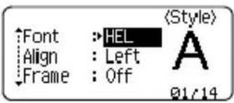 BROTHER P-Touch PT-H300 - Using Block Layouts - 1