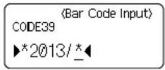 BROTHER P-Touch PT-H300 - Setting Bar Code Parameters and Entering Bar Code Data - 4