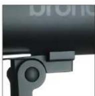 Broncolor Siros 400 L - Mounting an umbrella - 3