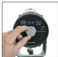 Broncolor Siros 400 L - Controlling flash time using the "speed" setting in the main menu - 2