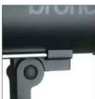 Broncolor Siros 400 L - Mounting an umbrella - 2