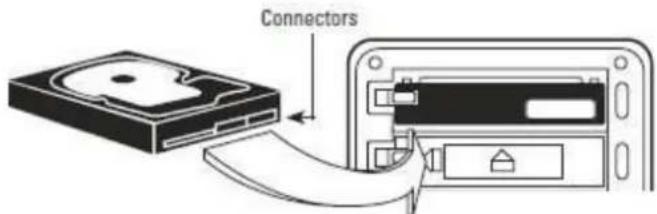 Drobo 5D3 - How to insert the drives - 1