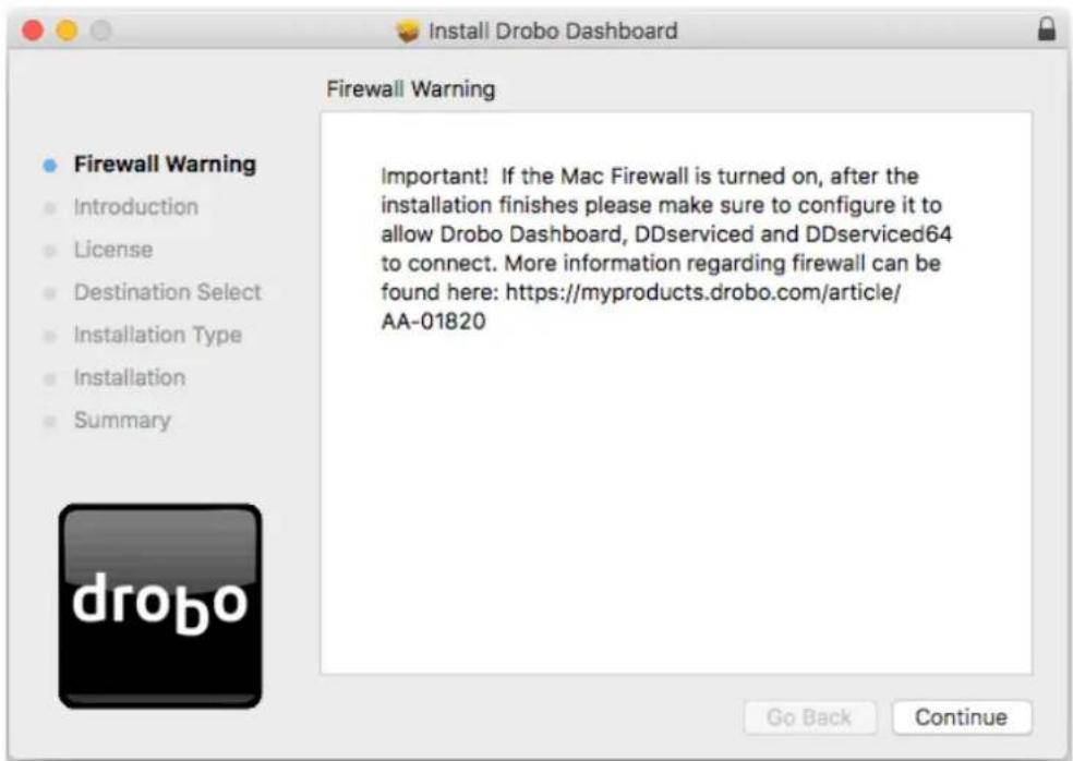 Drobo 5D3 - Installing Drobo Dashboard on Mac - 4
