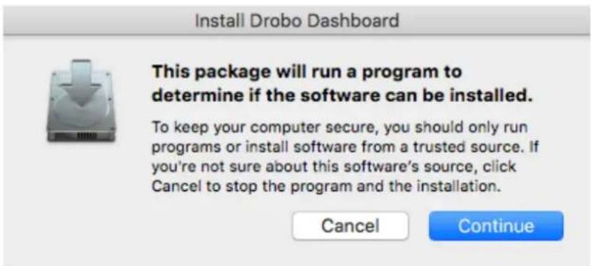 Drobo 5D3 - Installing Drobo Dashboard on Mac - 3