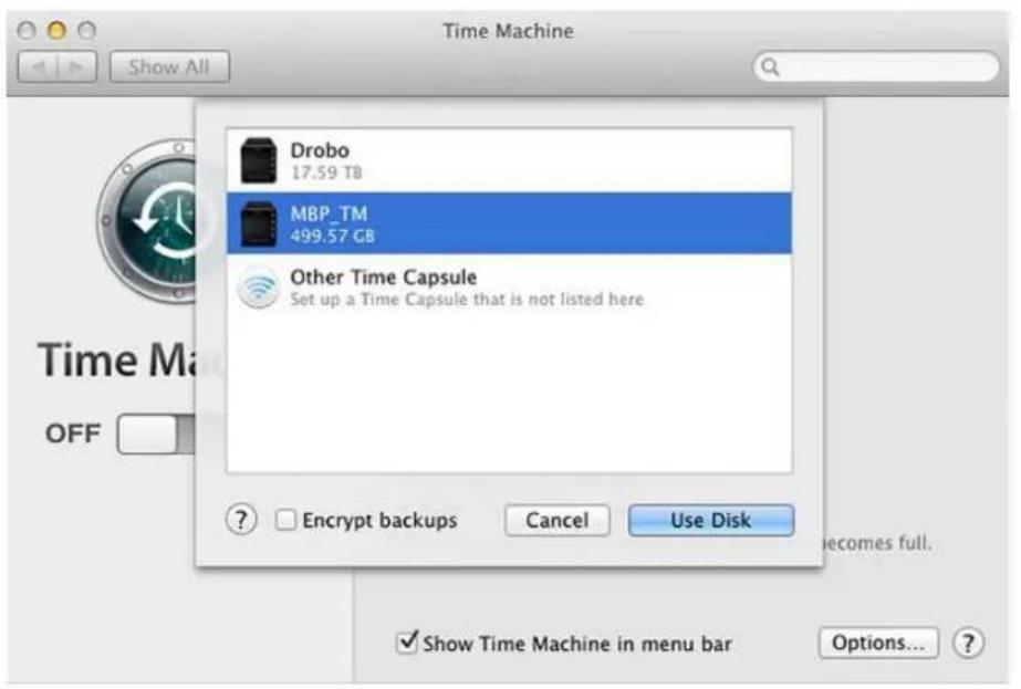 Drobo 5D3 - Creating a backup volume - 3