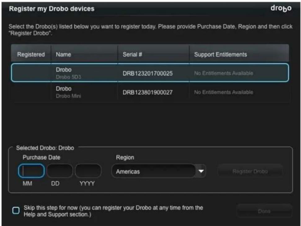 Drobo 5D3 - Note: - 3