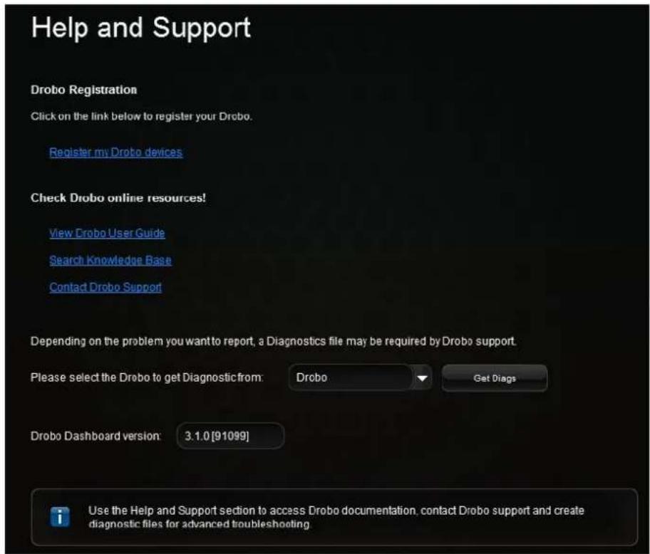 Drobo 5D3 - Using the Online User Guide - 1