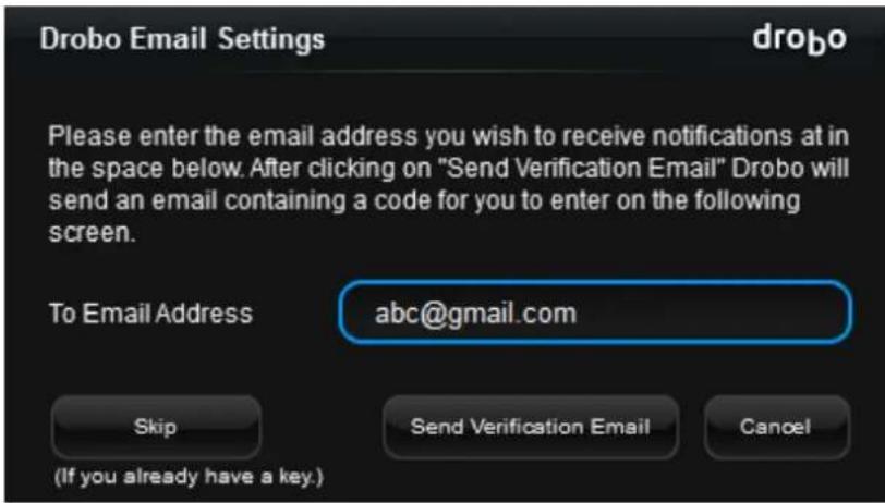 Drobo 5D3 - Drobo Email Relay - 1