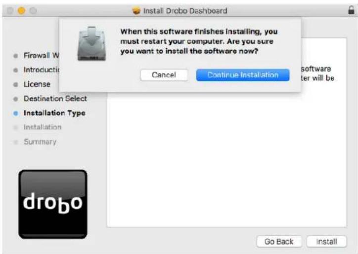 Drobo 5D3 - Installing Drobo Dashboard on Mac - 11