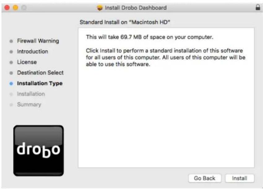 Drobo 5D3 - Installing Drobo Dashboard on Mac - 9