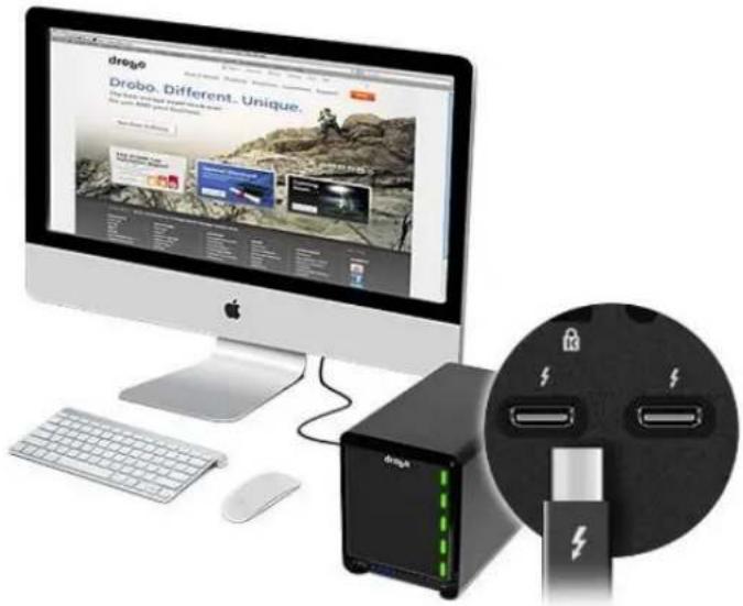 Drobo 5D3 - Thunderbolt 3 - 2