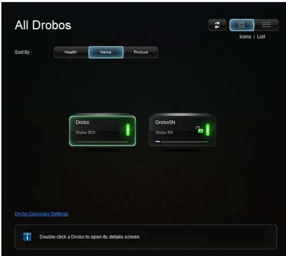 Drobo 5D3 - Note: - 2