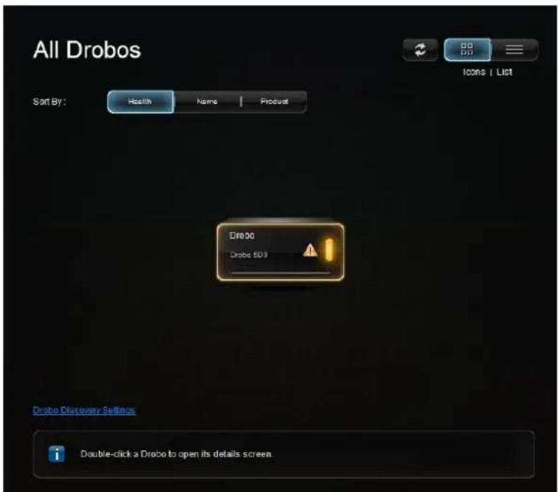 Drobo 5D3 - Note: - 1