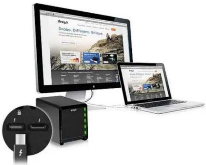Drobo 5D3 - Thunderbolt 3 - 4