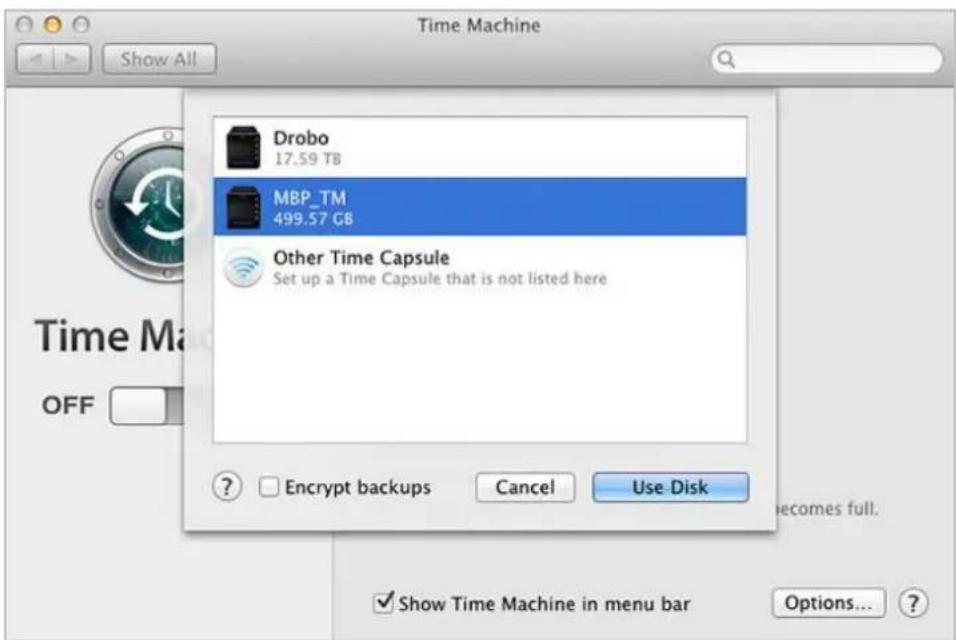 Drobo B810n - Creating a backup volume - 4