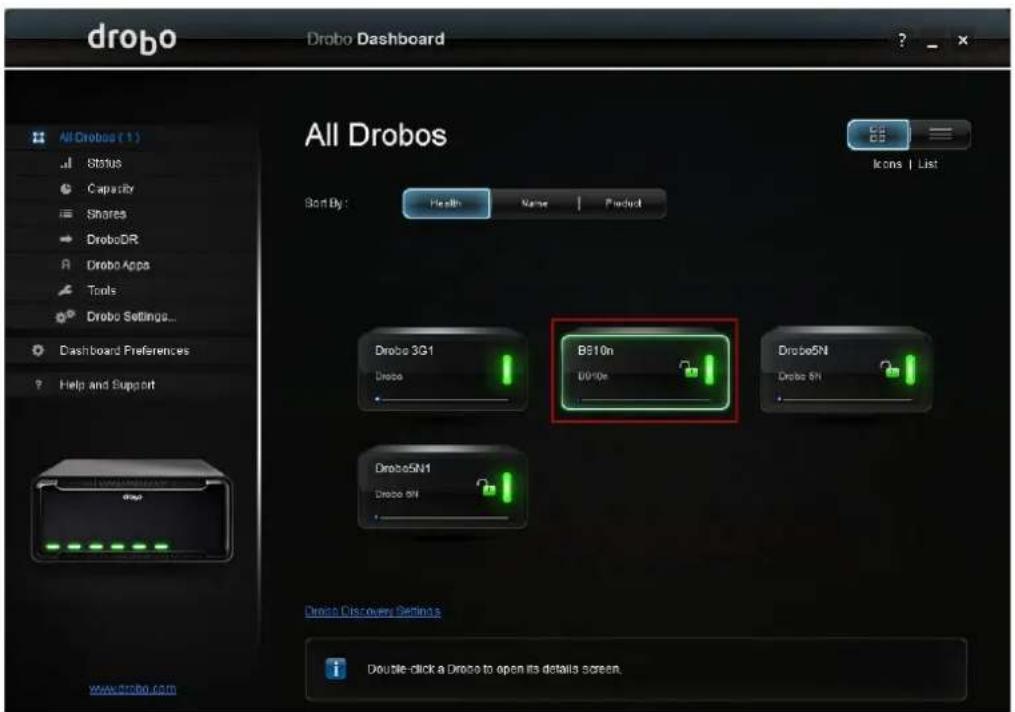 Drobo B810n - Note: - 1