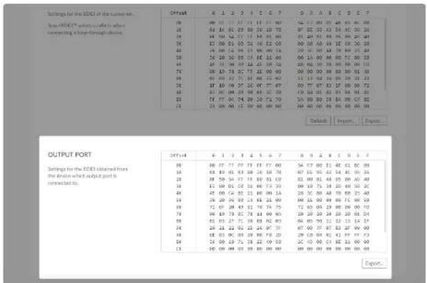 Magewell Pro Convert SDI TX - Setting INPUT EDID - 1