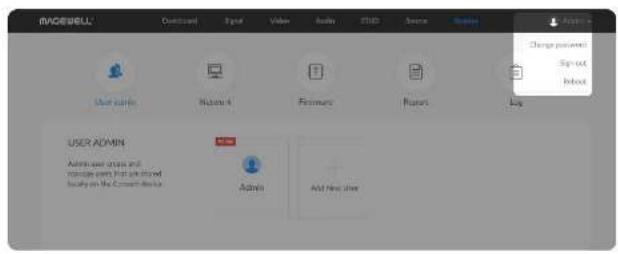Magewell Pro Convert NDI to HDMI - Step 4 (Optional) Click Export... to get a .html file of all logs. - 1