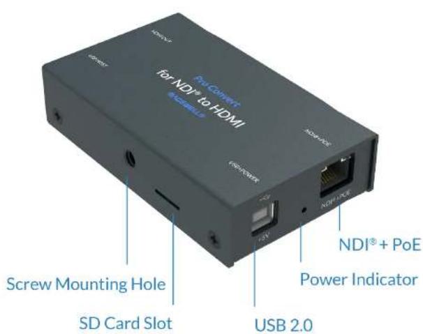 Magewell Pro Convert NDI to HDMI - Operation Safety - 1