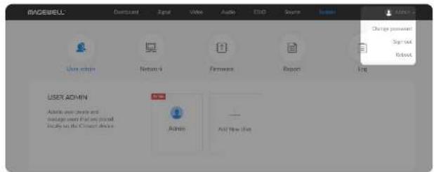 Magewell Pro Convert NDI to HDMI - Solution 3: using the on-screen menu Options - 2