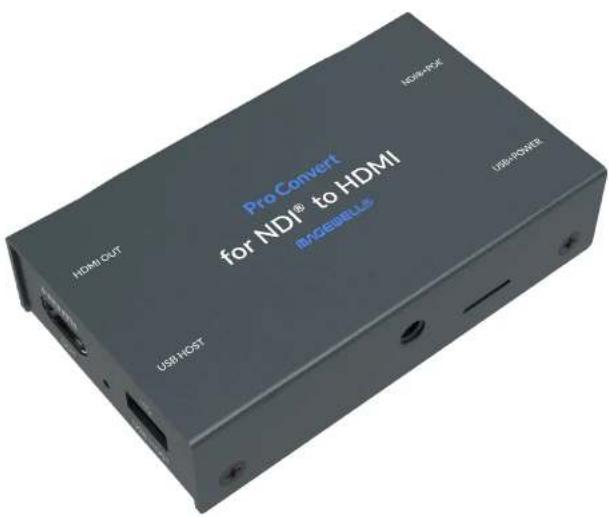 Magewell Pro Convert NDI to HDMI - Getting Started - 1