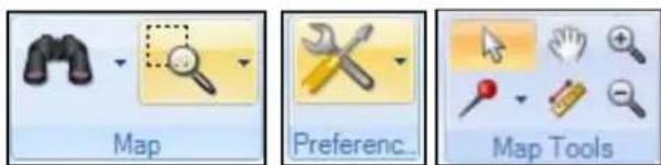 Map Preferenc... Map Tools