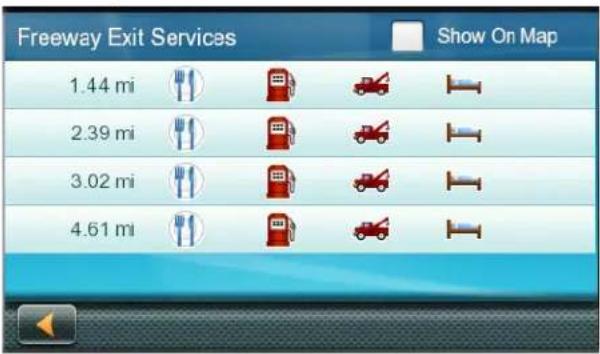 Freeway Exit Services Show On Map 1.44 mi 2.39 mi 3.02 mi 4.61 mi