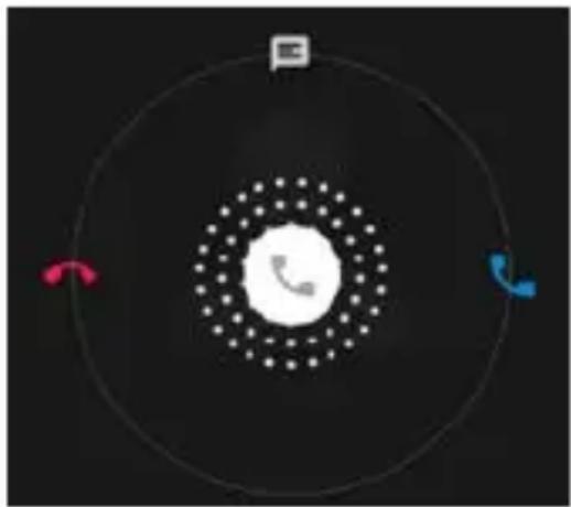 Coolpad E570 - Answering or rejecting a call - 2