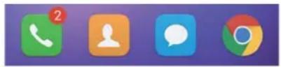 HUAWEI Honor 6X - Notification badges - 1