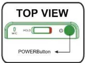 COBY MP-C7085 - Turning Your Player On/Off - 1