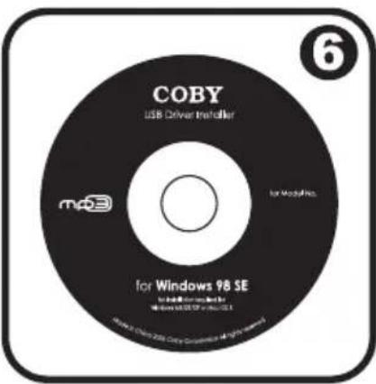COBY MP-C7085 - PACKAGE CONTENTS - 6