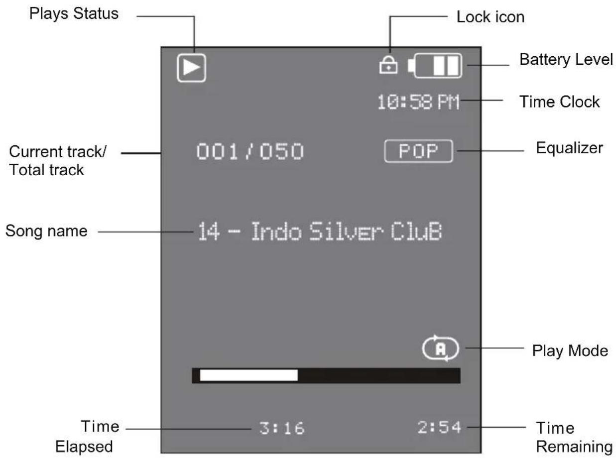 COBY MP-C7085 - DISPLAY OVERVIEW - 1