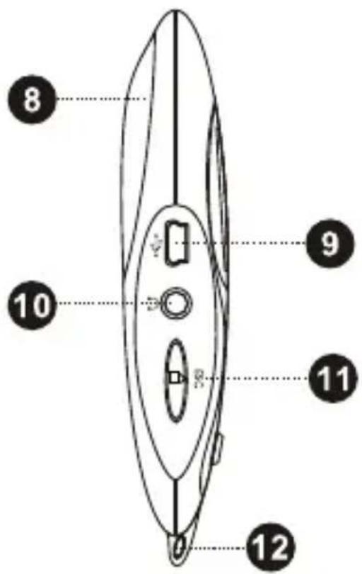 COBY MP-C586 - Left Side View - 2