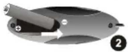 COBY MP-C586 - Loading a Battery - 2