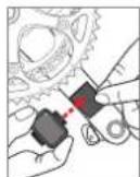 MIO Cyclo 605 HC - Installing the sensors on your bike (Cyclo 605 HC) - 9