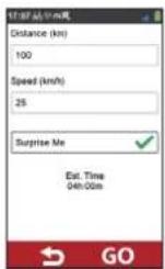 MIO Cyclo 605 HC - Workout by Distance - 1