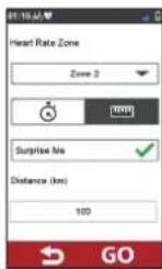 MIO Cyclo 605 HC - Workout by HR Zone - 1