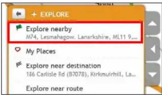 Explore nearby M74, Lesmahagow, Lanarkshire, ML11 9,... My Places Explore near destination 186 Carlisle Rd (B7078), Kirkmuirhill, La... Explore near route