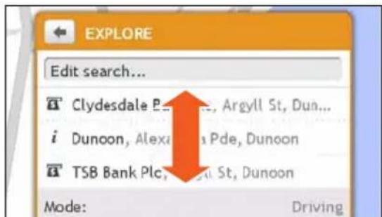 EXPLORE Edit search... Clydesdale P... , Argyll St, Dun... Dunoon, Alexa Pde, Dunoon TSB Bank Plc, St, Dunoon Mode: Driving