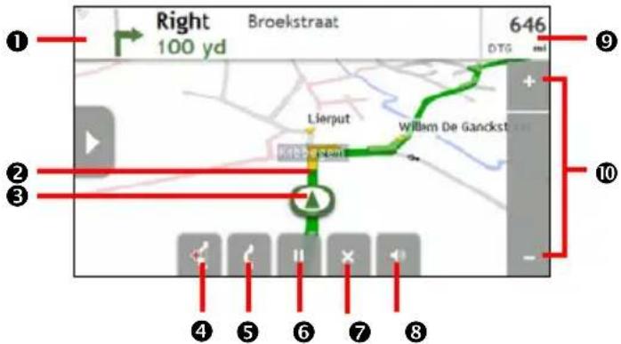 Right Broekstraat 100 yd 646 DTG + Lierput Willem De Ganckstraat MSPenem - ① ② ③ ④ ⑤ ⑥ ⑦ ⑧ ⑨