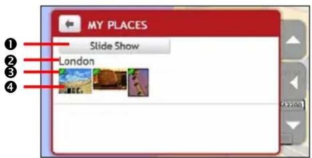 MY PLACES Slide Show London
