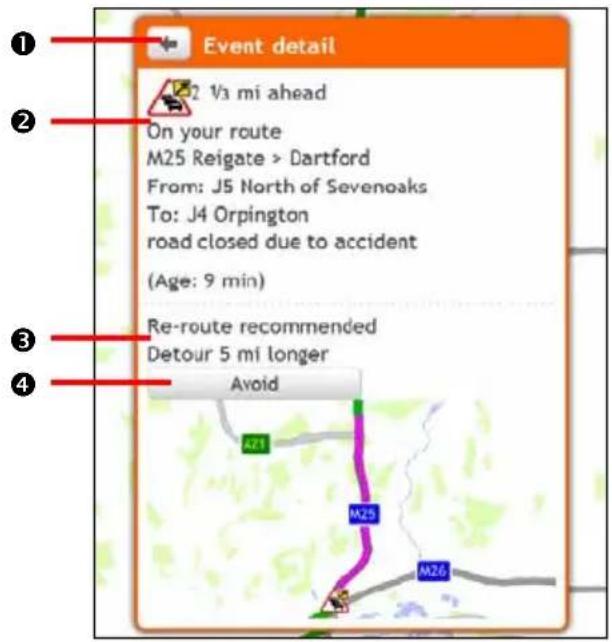 Event detail 1 2 3 mi ahead On your route M25 Reigate > Dartford From: J5 North of Sevenoaks To: J4 Orpington road closed due to accident (Age: 9 min) Re-route recommended Detour 5 mi longer Avoid 471 M25 M26