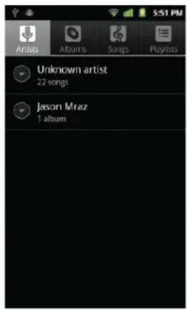 PCD Authority - Viewing your music library - 1
