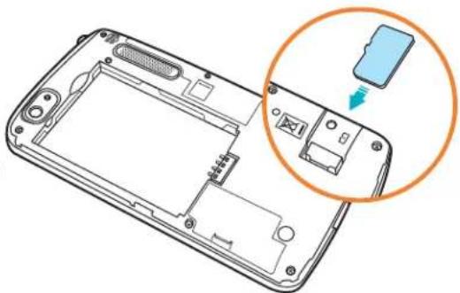 PCD Authority - Inserting the microSD™ card - 1